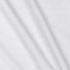 DESTINY CRESCENT BEDDING Twin XL 3-Piece Cotton Jersey Bed Sheet Set - Breathable White Cooling Sheets for Dorm & Split King Beds