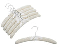Only Hangers Natural Canvas Padded Hangers w/Chrome Hook