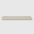 Westintrends Solace Water Resistant Outdoor Patio Bench Seat Cushion, 46 X 18, Beige