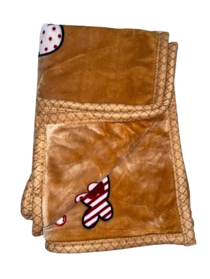 Bless Kraft Cartoon And Heart Print Reversible Comforter Filled With Imported Fibre Glace Cotton 225 Tc Fabric Single Bed Comfor