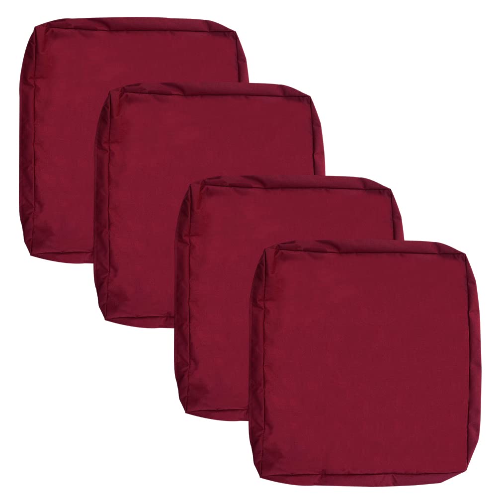 Oslimea Outdoor Seat Cushion Slip Cover 24'X24', Waterproof Patio Furniture Chair Cushion Cover Replacement Pillow Slip Seat C