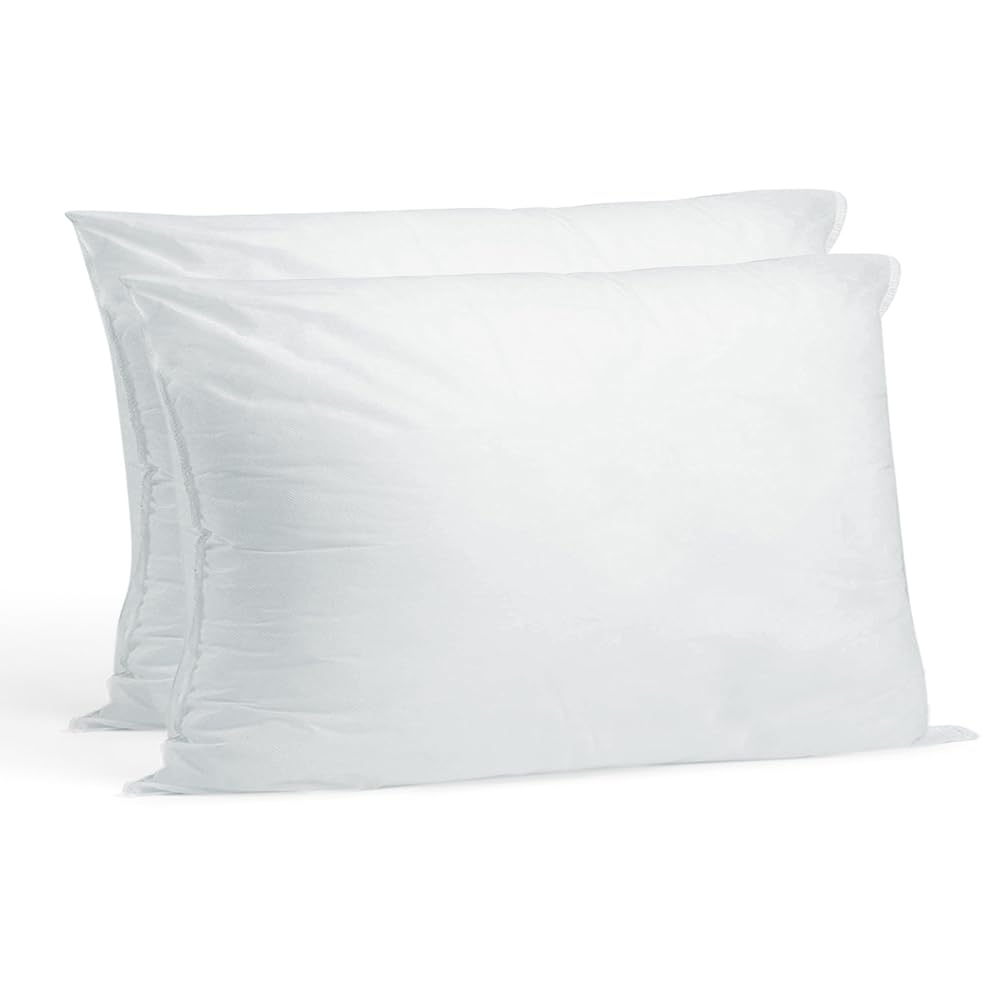 Hometex Canada Pillow Insert 12'' x 18'' Polyester Filled Standard Cover (2 Pack)