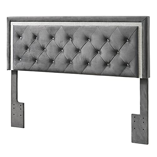 Best Quality Furniture Headboard, Dark Gray