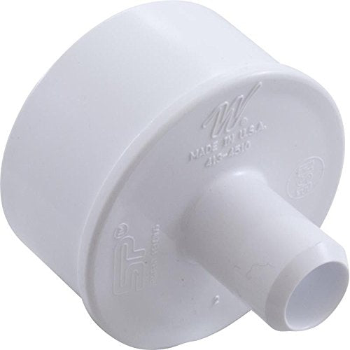 Waterway 413-4510 2' Spigot X 0.38' Barb Adapter