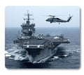 Wknoon American Armed Forces Cool Usa Aircraft Carrier Fighters Helicopters Sea Mouse Pad