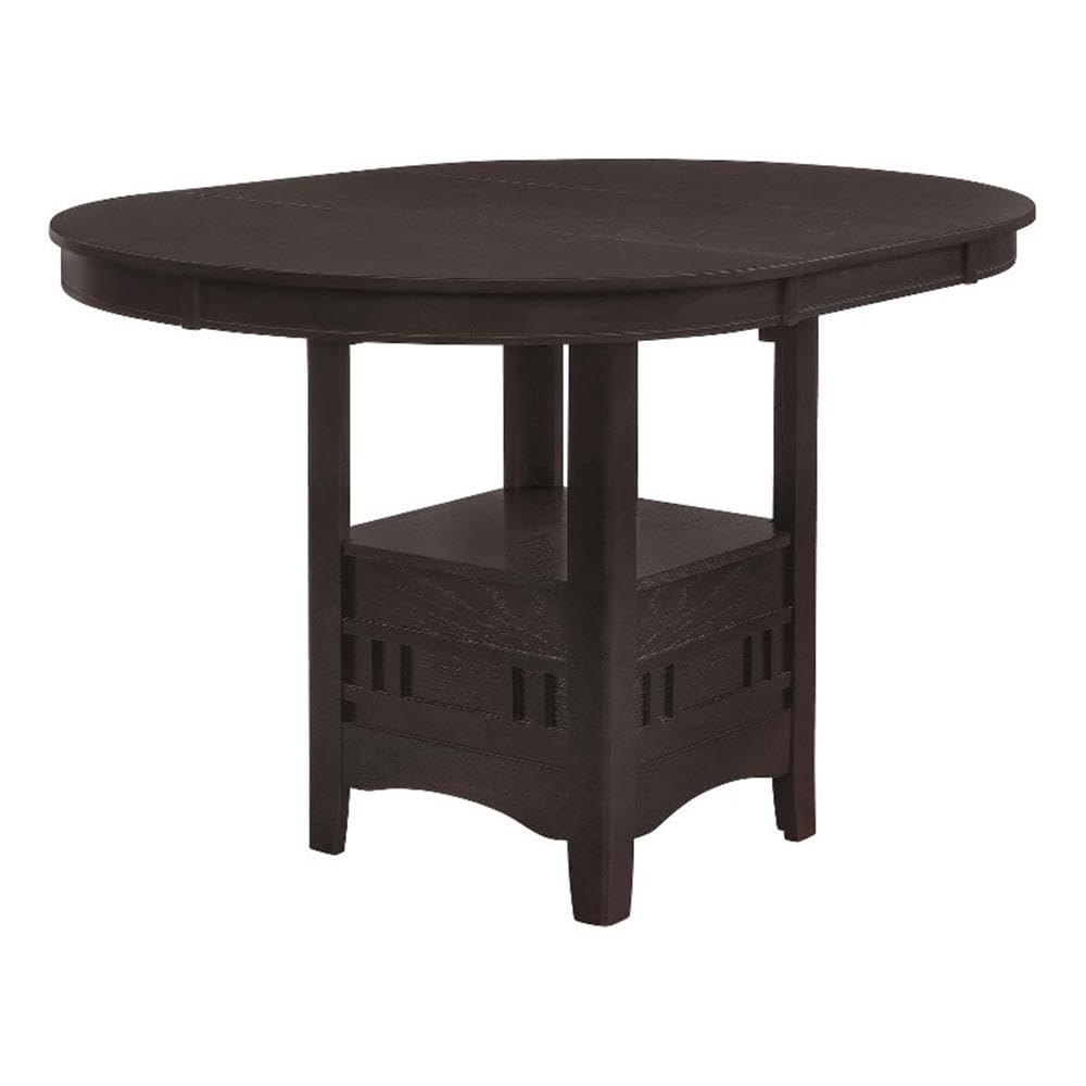 Coaster Counter Height Dining Table Extension Leaf, Dark Cappuccino Finish