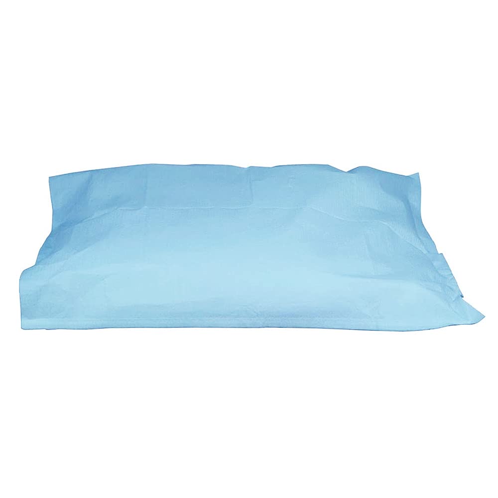Bodymed Disposable Pillowcases (Tissue/Poly) - Disposable Pillow Cases - Medical Paper Pillowcases - Case Of 100 - 21' X 30' -