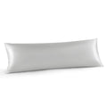 Infiixso Body Pillow Cover With Zipper, Luxury Mulberry Silk Long Body Pillow Case 20X54 Inches, Ultra Smooth And Soft Cooling B
