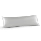 Infiixso Body Pillow Cover With Zipper, Luxury Mulberry Silk Long Body Pillow Case 20X54 Inches, Ultra Smooth And Soft Cooling B