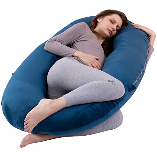 Maternity Pillow O-Shapedpregnancy Pillows For Sleeping Body Pillow That Can Be Turned Into A Crib Back, Hip, Pillowcase Is Remo