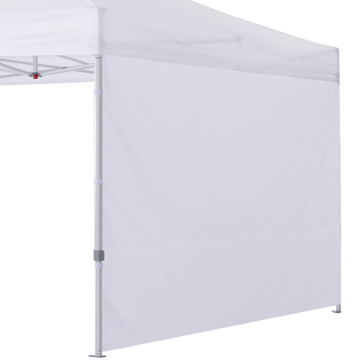 COOSHADE SunWall for 12x12 Pop up Canopy Tent, 1 Pack Sidewall Only (White)