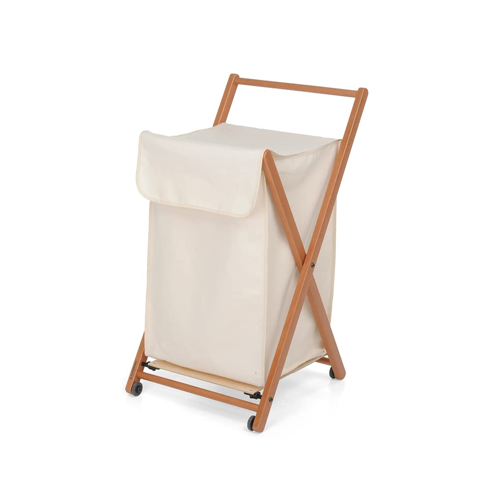 Foppapedretti Angel Laundry Basket on Wheels