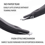 Zztx 4 Pcs Professional Magnetic Staple Remover Puller Rubberized Staples Remover Staple Removal Tool For School Office Home 4 C