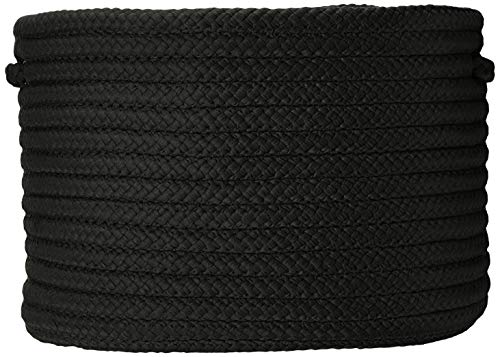 Colonial Mills Simply Home Solid Utility Basket, 14 By 10-Inch, Black
