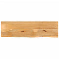 vidaXL Table Top Live Edge 47.2inchx7.9inchx1inch Solid Wood Mango