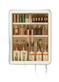 Cabinet For Bathroom Organizers And Storage Organizers,Make Up Organize,Bathroom Shelf,With Magnetic Door,Wall Mount|AuraP1022