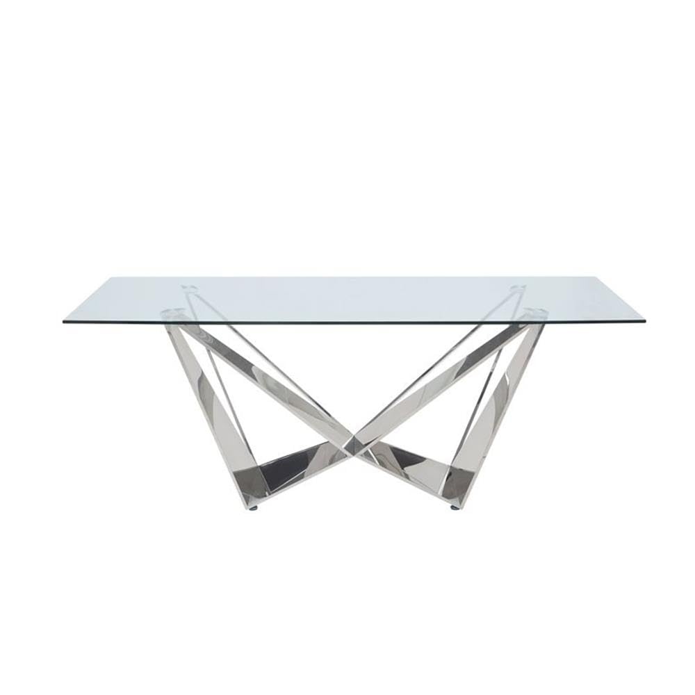 Acme Dekel Dining Glass Table - Thumbnail 2