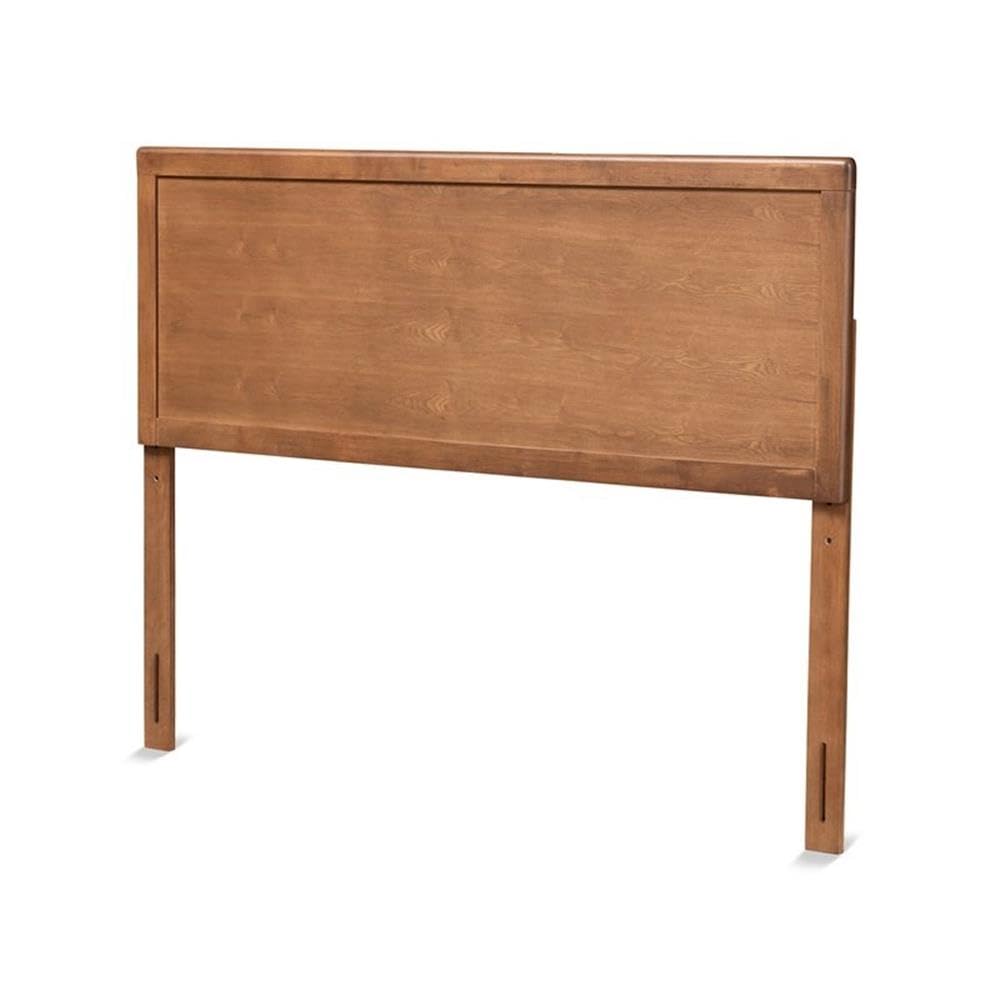 Baxton Studio Alan Modern and Contemporary Transitional Ash Walnut Finished Wood King Size Headboard