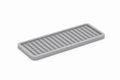 ZAPPOWARE Silicone Kitchen Sink Caddy Sponge Holder 11x 4.33, Gray  Bathroom Vanity Tray Organizer, Kitchen Soap Tray for Dis