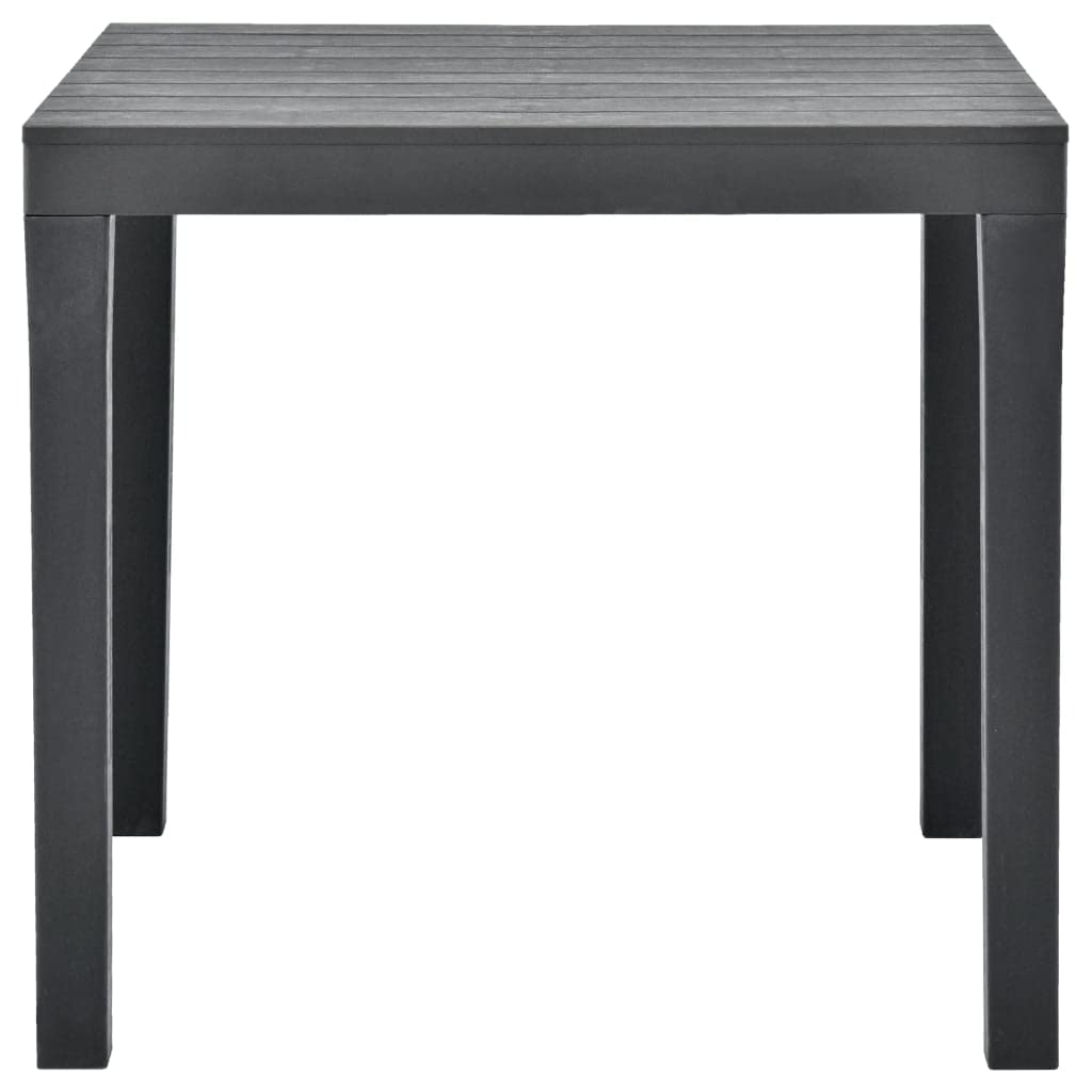 vidaXL Modular Square Table, Made in Italy, 78 x 78 x 72 cm, Anthracite