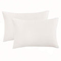 Rainroad Velvet Decorative Throw Pillow Covers Cushion Cover Pillow Case For Sofa Couch Bed Chair Soft Square Cream Throw Pillow