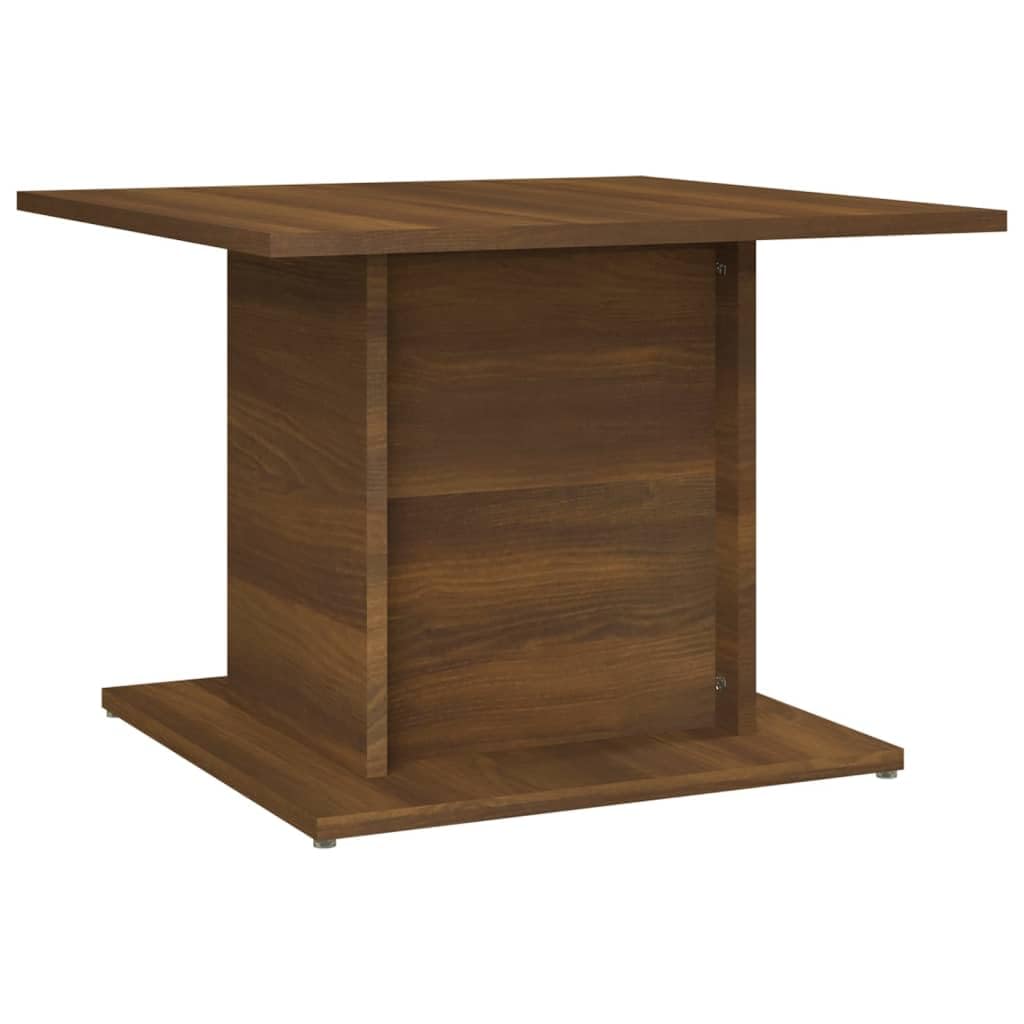 imasay Coffee Table Brown Oak 21.9&quot;x21.9&quot;x15.7&quot; Engineered Wood