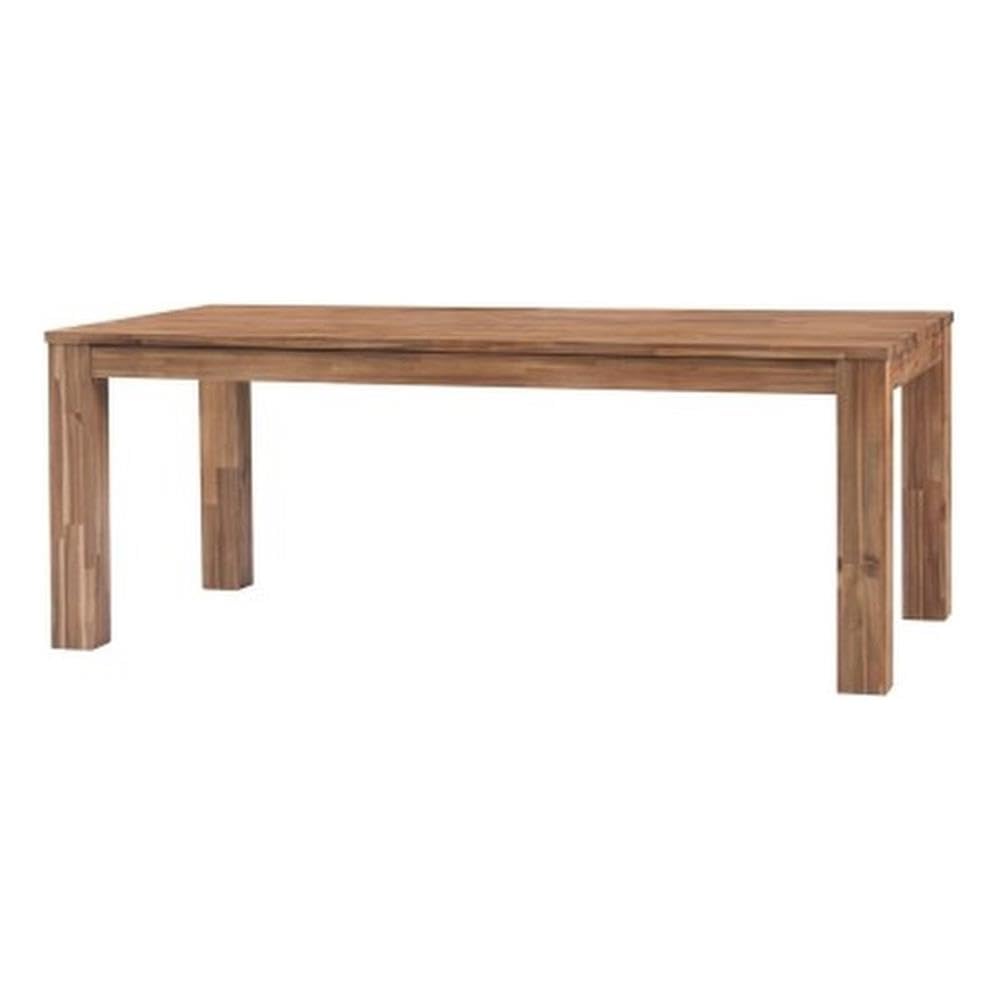 New Pacific Direct Bedford 75&Quot; Rectangular Wood Dining Table In Brown