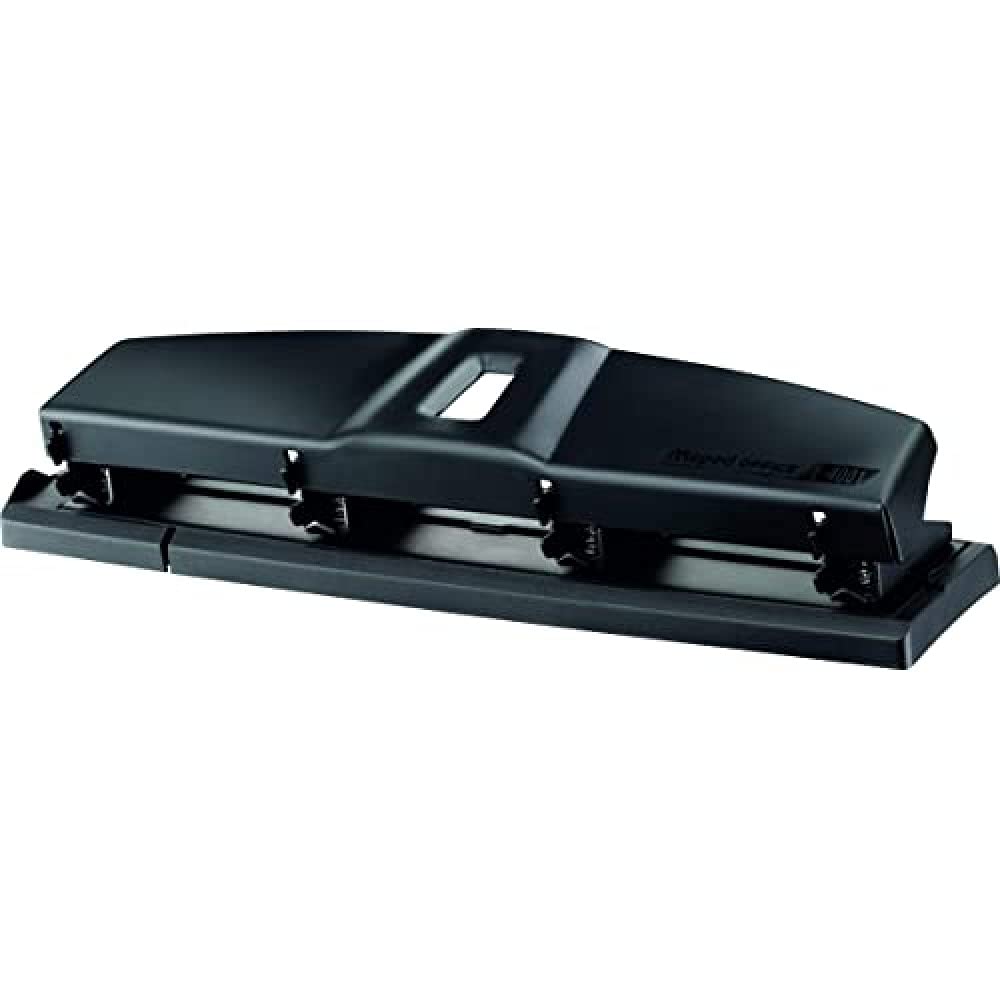 Maped Office Essentials Four Hole Metal Hole Punch, 28 Cm
