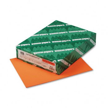 Wausau Paper Astrobrights Colored Card Stock Paper,Ltr 250Sh 65#,Foe (Pack Of5)
