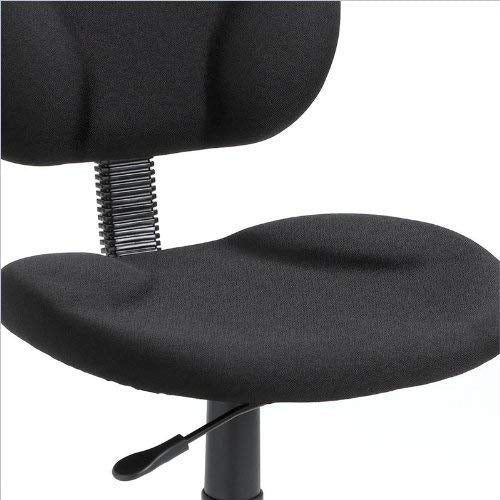 Boss Fabric Drafting Stools W/ Footring Black Crepe/Without Arms