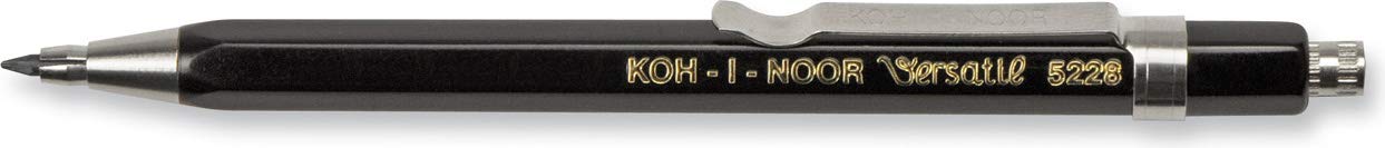 Koh-I-Noor Mechanical Pencil Short Clutch Diameter 2 Mm Black