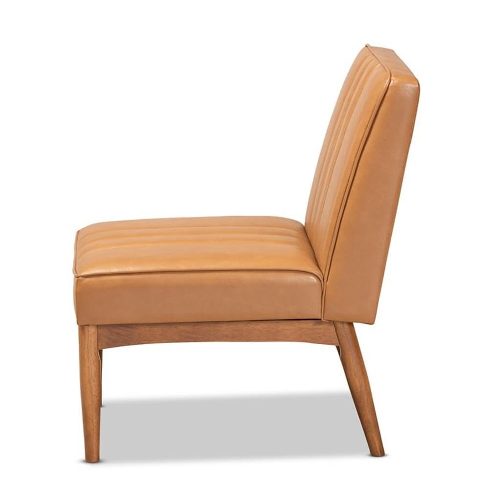 Baxton Studio Daymond Mid-Century Modern Dining Chair - Thumbnail 4