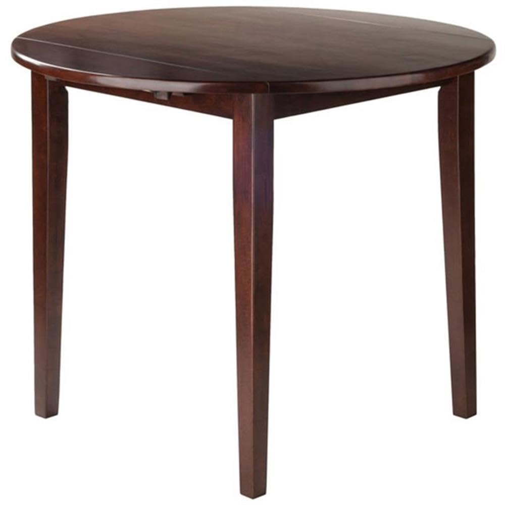 Winsome Clayton 3-Pc Set, Drop Leaf Table & 2 Chairs, Walnut