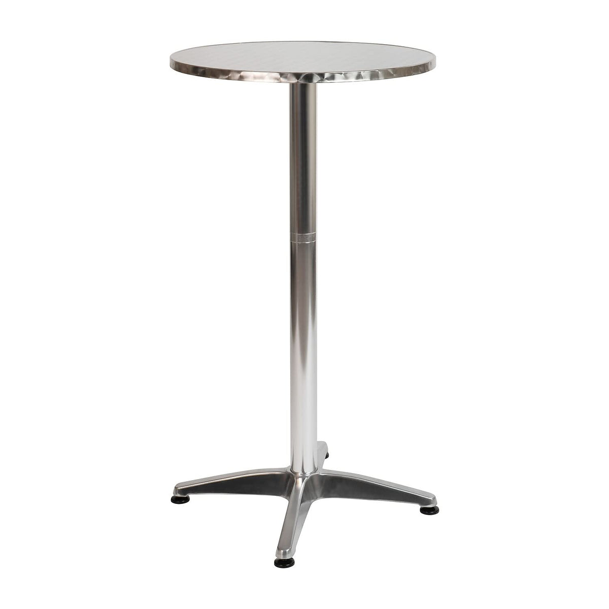 Flash Furniture Metal Bar Table - Aluminum Patio Table - Mellie 23.5&quot;H Round Bar Height Table - Indoor/Outdoor