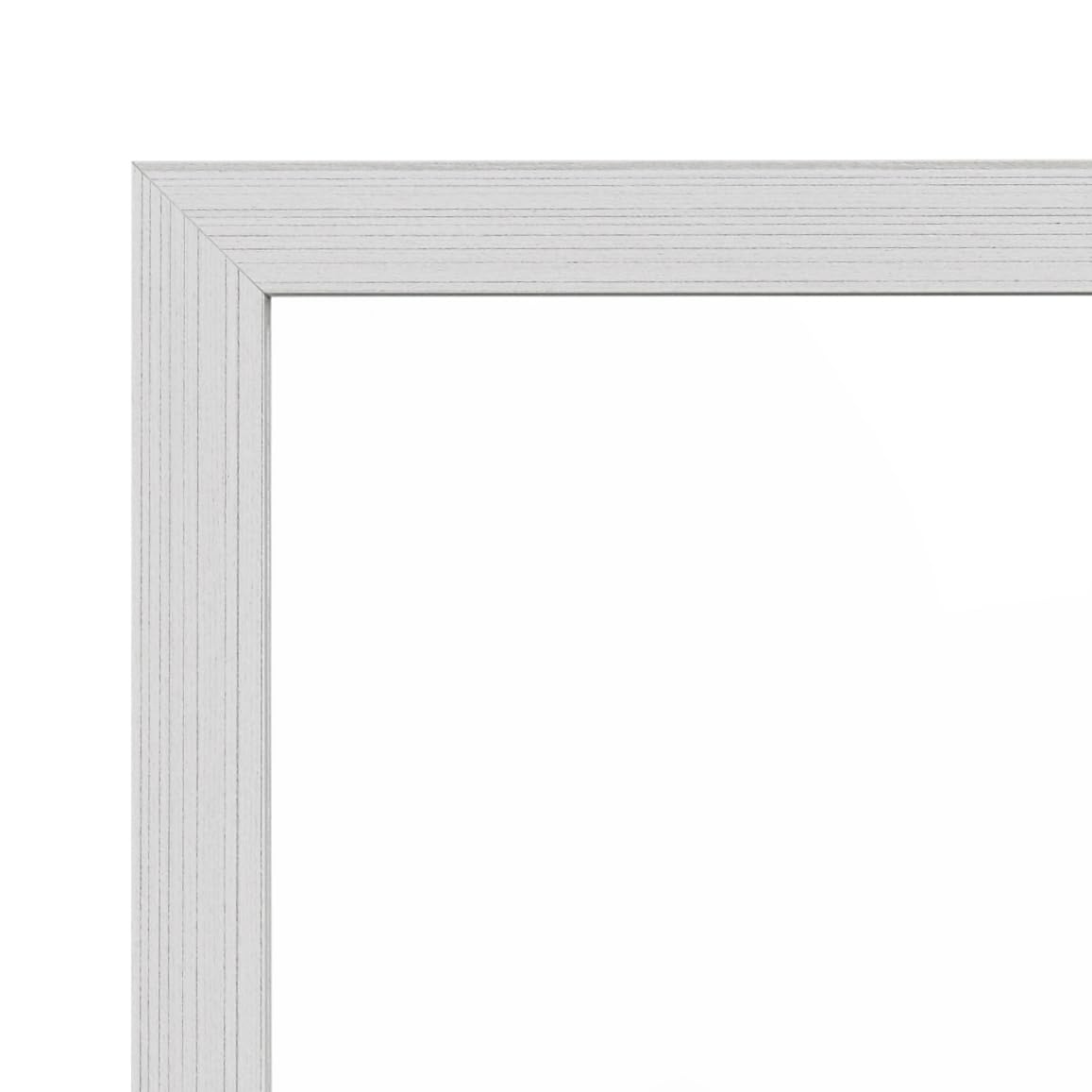 Acme Zeena Square Wooden Frame Mirror In White