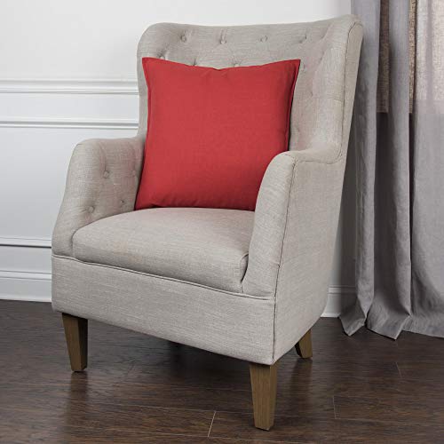 Rizzy Home | T03713 | 20&quot;x20&quot; Brown/Neutral Decorative Pillow | Down Fill