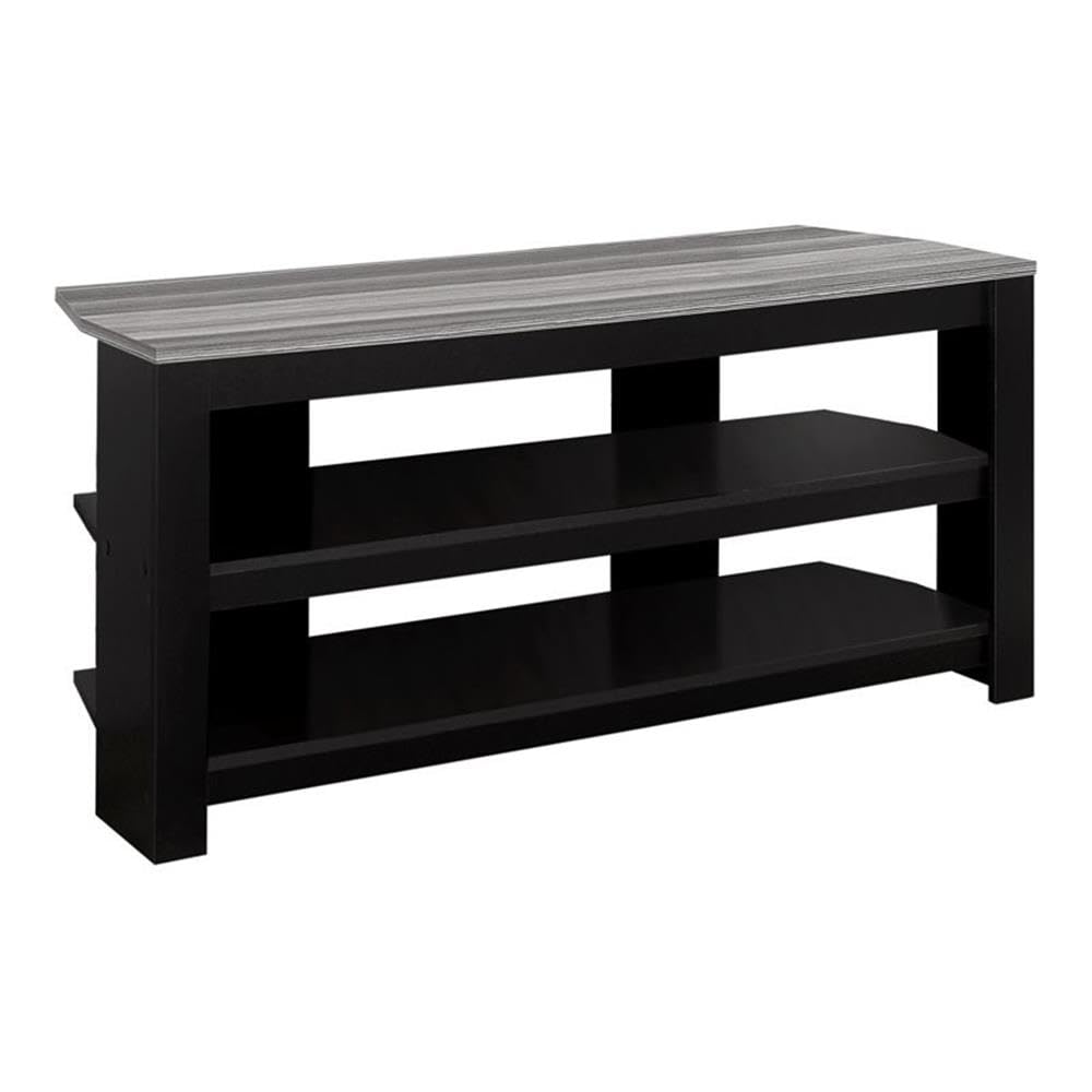 Monarch Specialties TV STAND, Black
