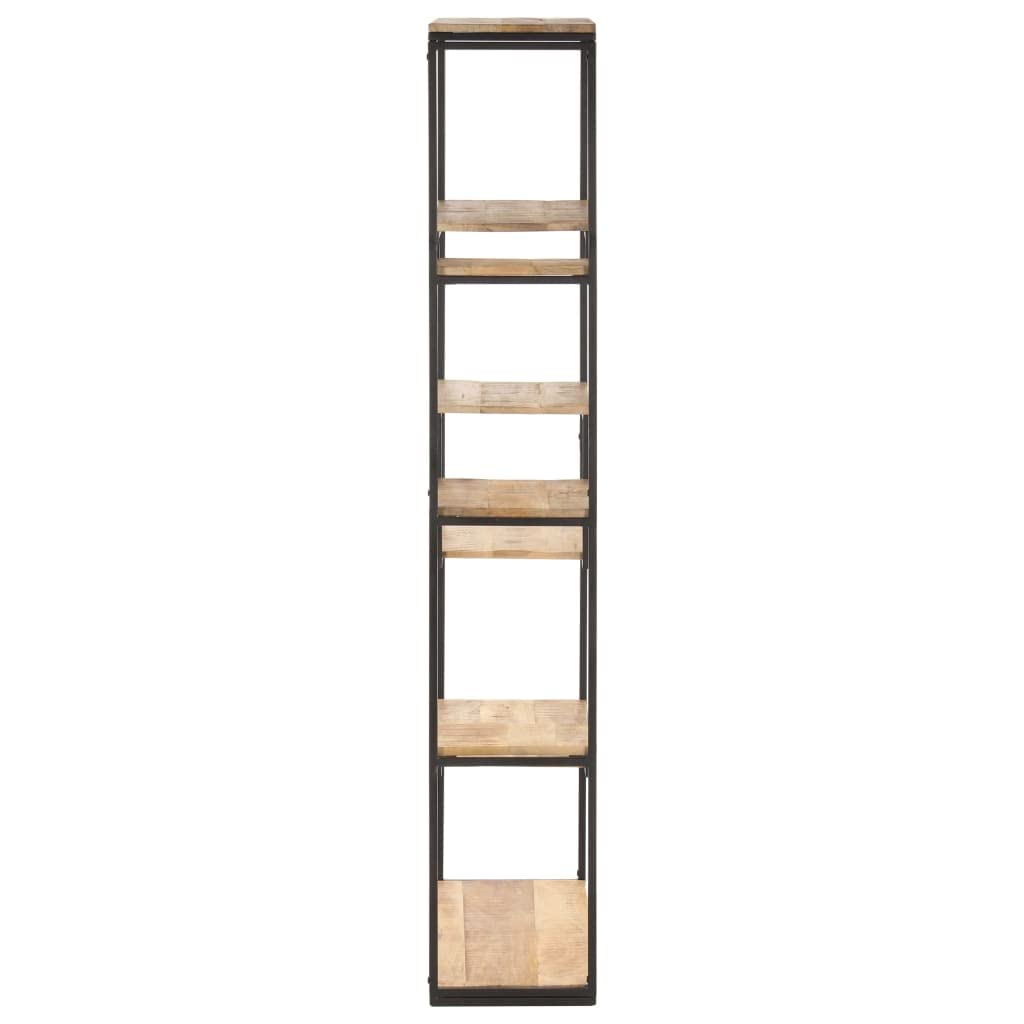 vidaXL Bookcase 31.5&quot;x11.8&quot;x70.9&quot; Rough Mango Wood