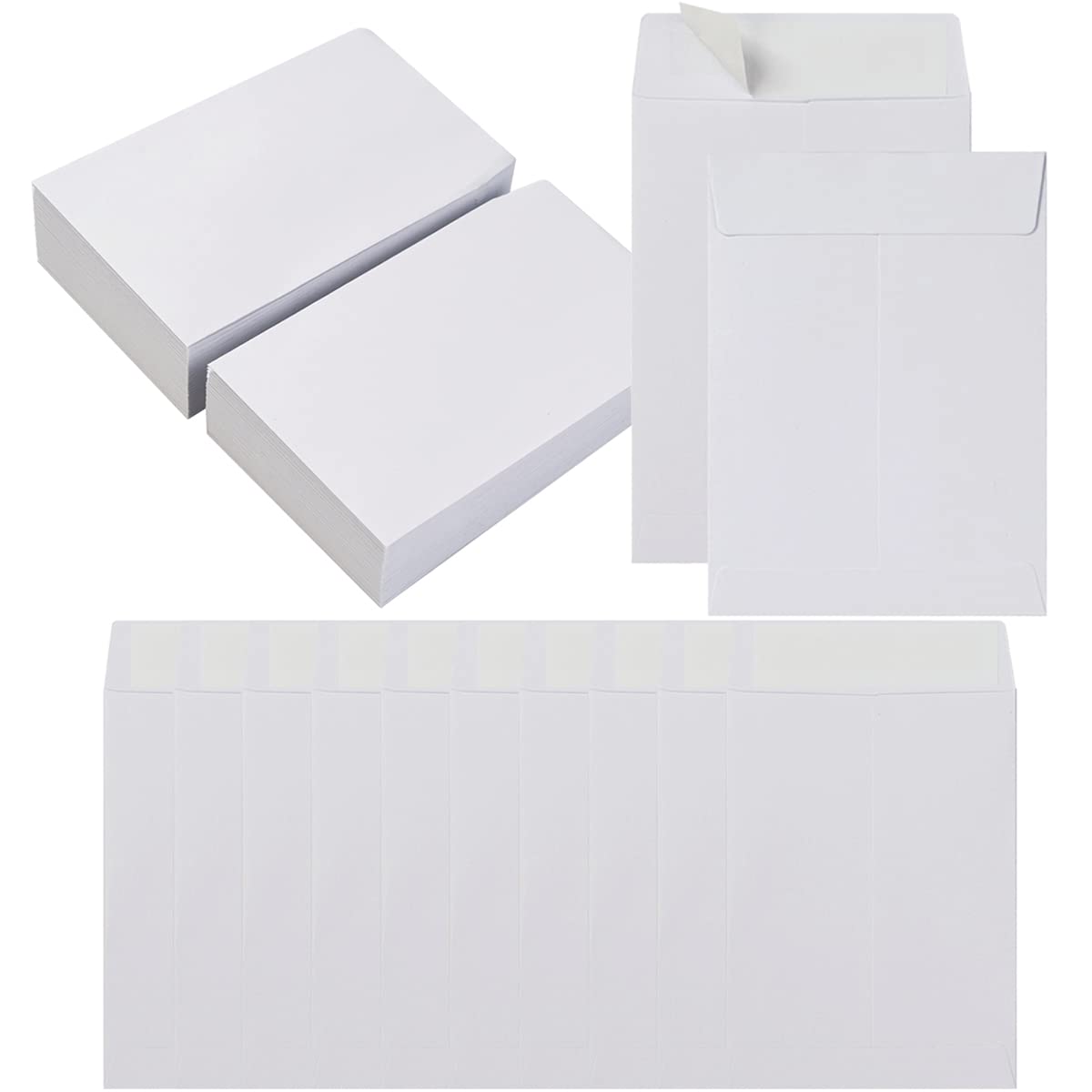 100 Pack Seed Envelopes Self-Adhesive Small Coin Envelopes Seed Storage Packets For Garden, Office Or Wedding Gift (White, 3 1/4