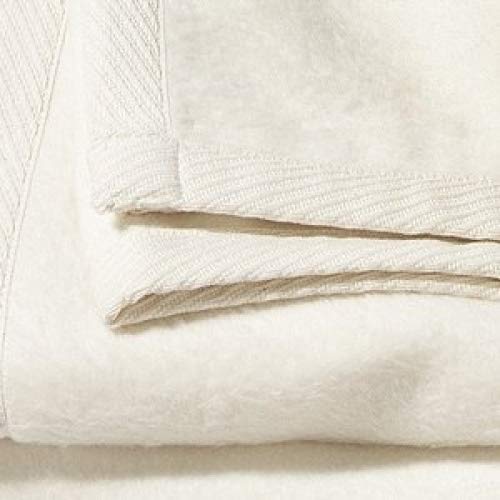 Downtown Company Granny Blanket - 100% Natural Cotton Blanket With Pure Cashmere Softness, Imported From Portugal - Premium Thro