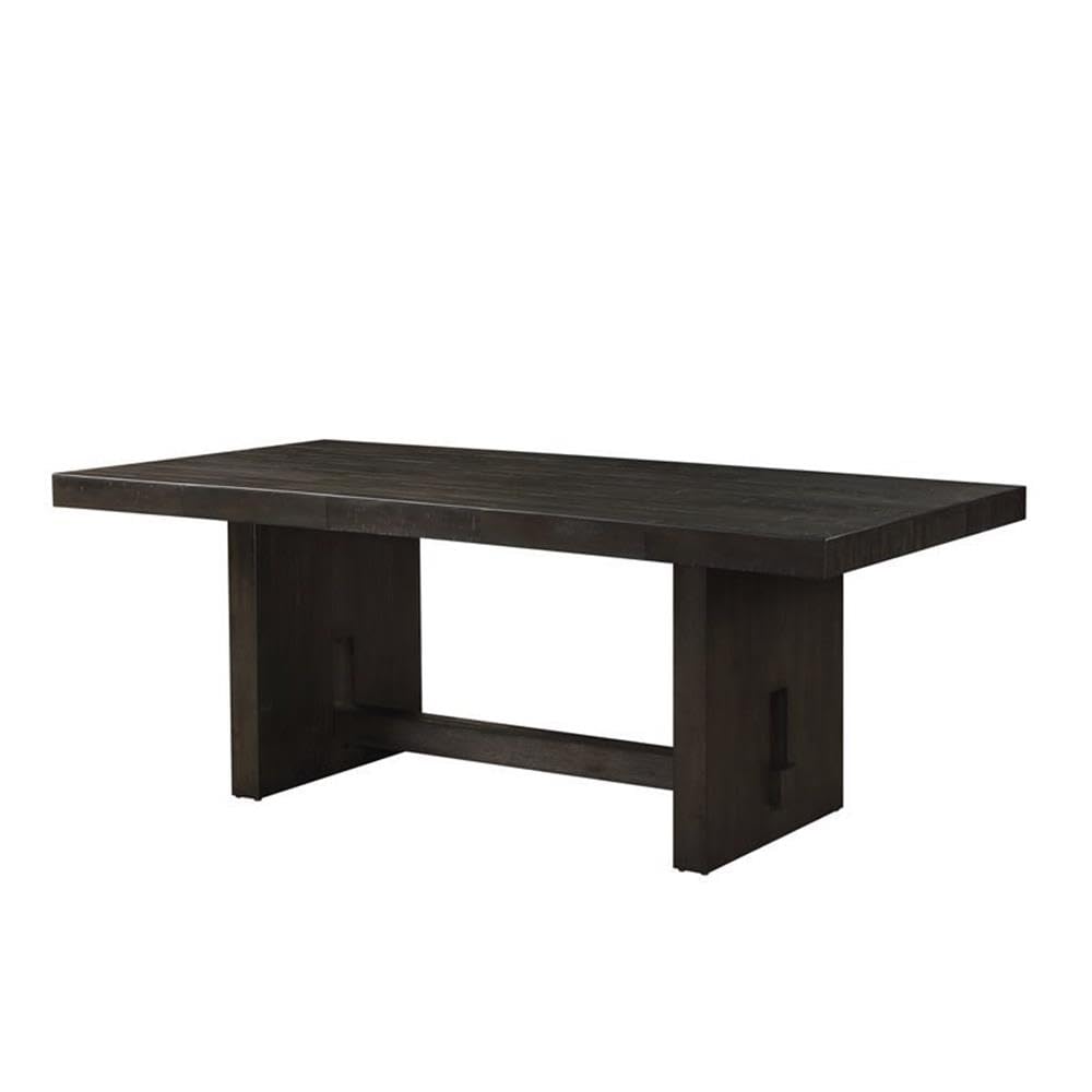 Acme Haddie Dining Table in Distressed Walnut