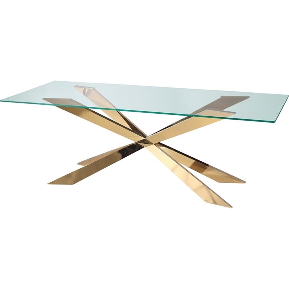 Neos Modern Furniture Dining Tables, Gold