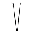 Timyrimy 80Cm/31.5Inch Garden Swing Replacement Rods, Black Metal Round Rods For Hanging Swing Seat To Frame(2Pcs/Ctn)