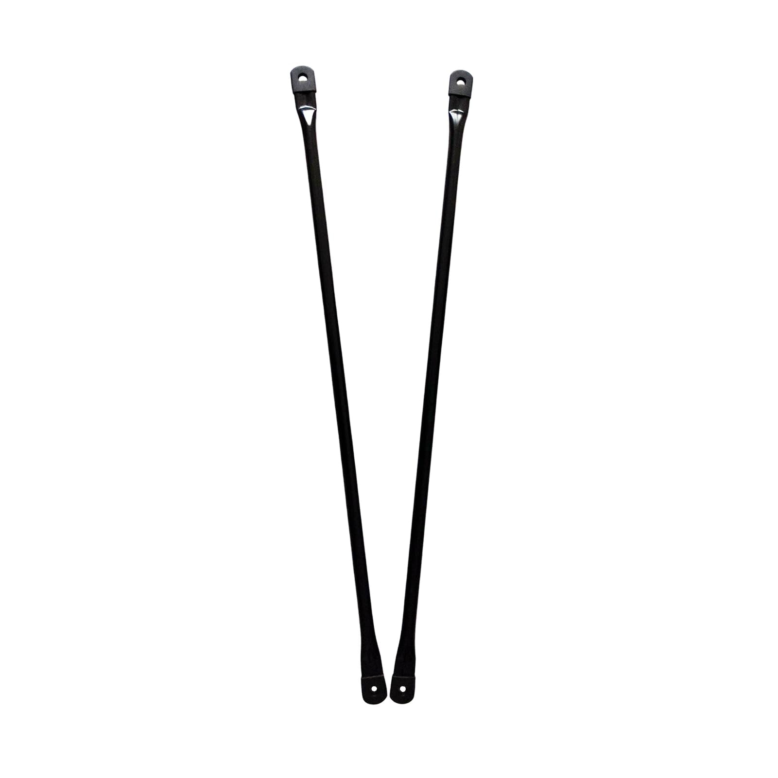 Timyrimy 80Cm/31.5Inch Garden Swing Replacement Rods, Black Metal Round Rods For Hanging Swing Seat To Frame(2Pcs/Ctn)