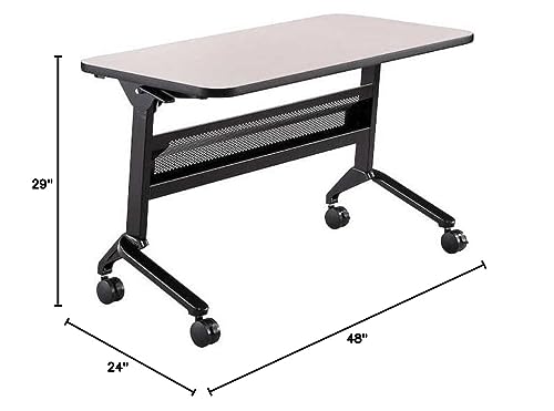 Safco Products Flip-N-Go Training Table, Folkstone 24" x 48"