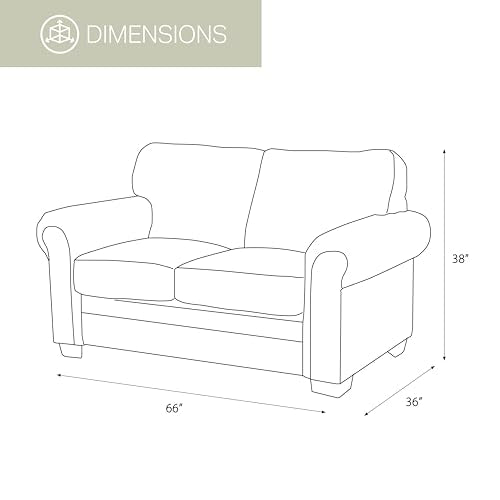 American Furniture Classics Model Angler's Cove loveseat, Brown