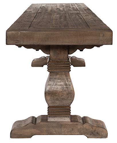 Kosas Home Caleb Bench Weathered Gray 66&quot;