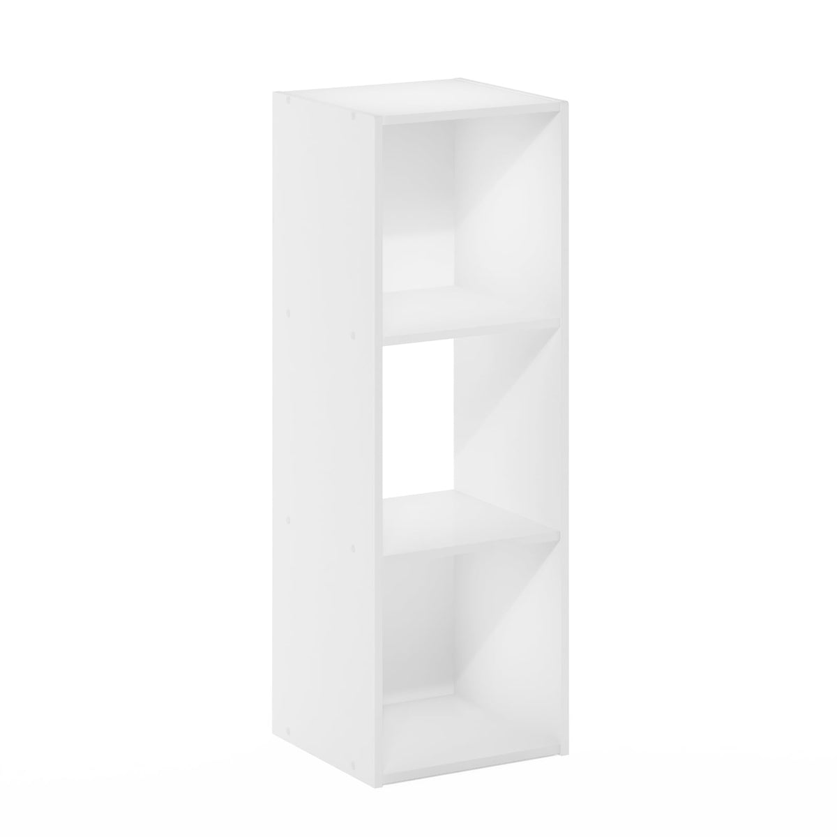 Furinno Pelli Cubic Storage Cabinet, 3X1, White