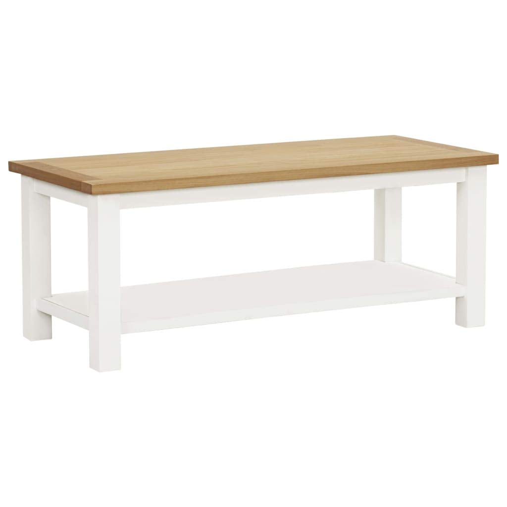 vidaXL Solid Spruce Wood Coffee Table