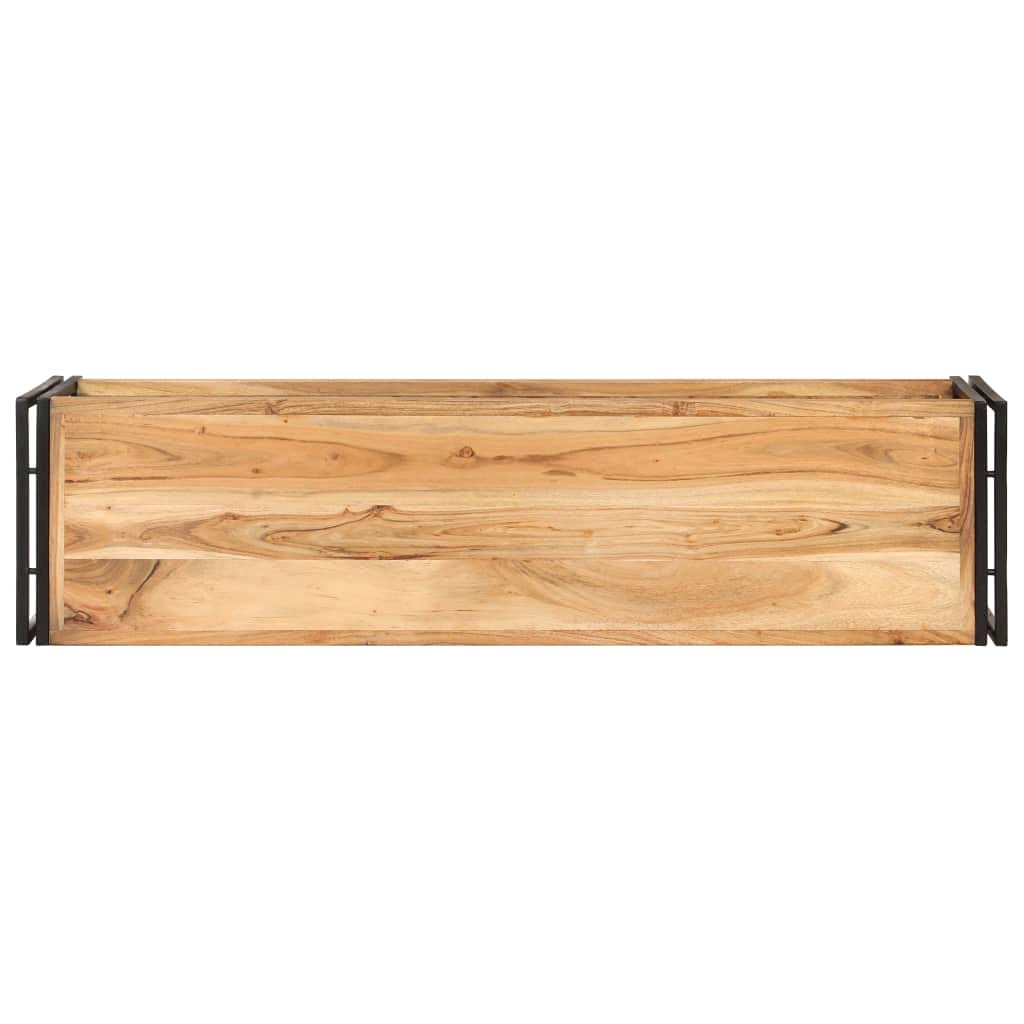 vidaXL TV Cabinet 47.2&quot;x11.8&quot;x15.7&quot; Solid Acacia Wood